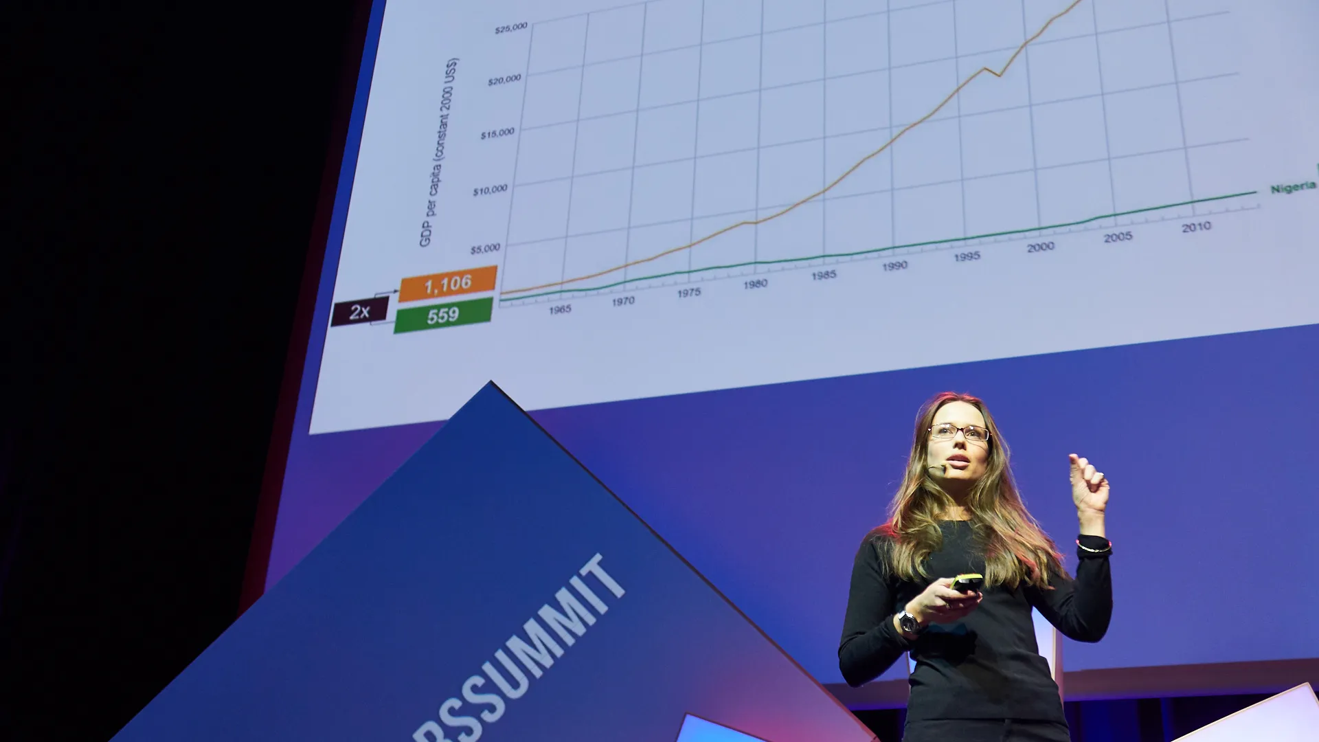 Seedstars CEO: Alisée de Tonnac durant la finale