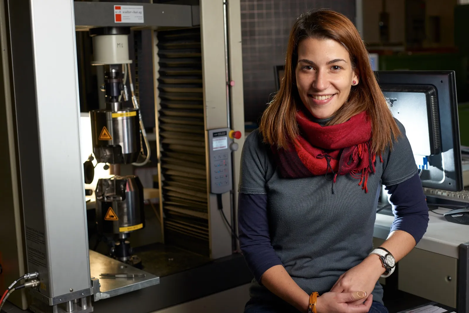 Portrait d'une chercheuse du LMM à l'EPFL