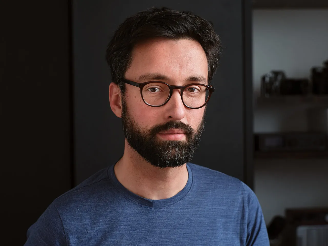 Portrait de Gilles Nahon, Photographe professionnel à Lausanne