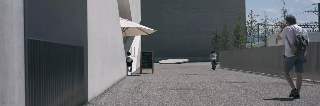 Photo d'une terrasse à Lausanne